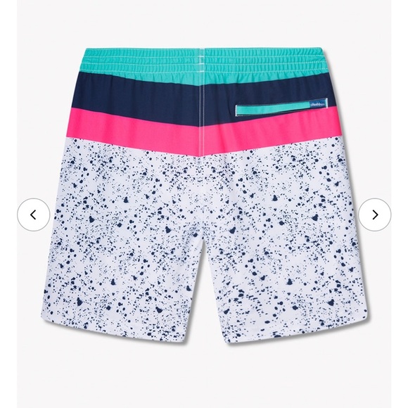 CHUBBIES The Aquatic Libations Trunks Size 2X Large 5.5” Summer colorful striped - Picture 2 of 12